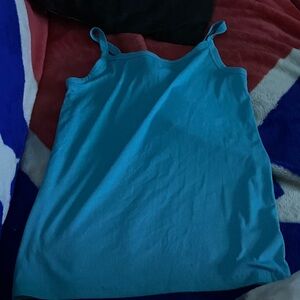 No Boundaries Blue Tank Top